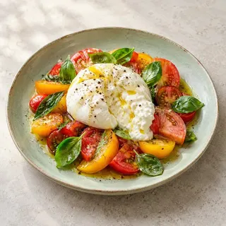 Burrata & tomatoes